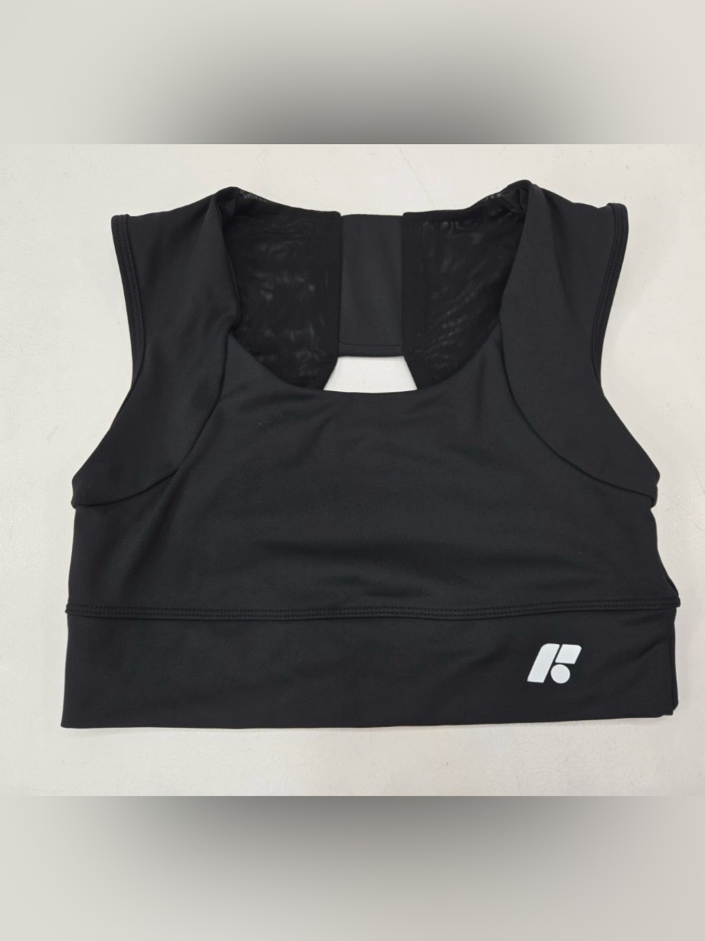 Forme Revive Posture Support Wireless Pullover Sports Bra Womens L Black